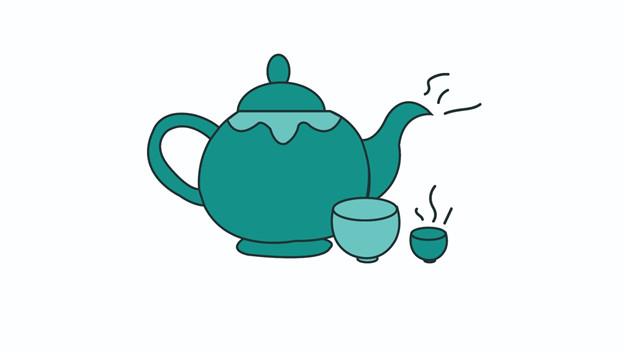 茶具简笔画怎么画 茶具简笔画图片大全