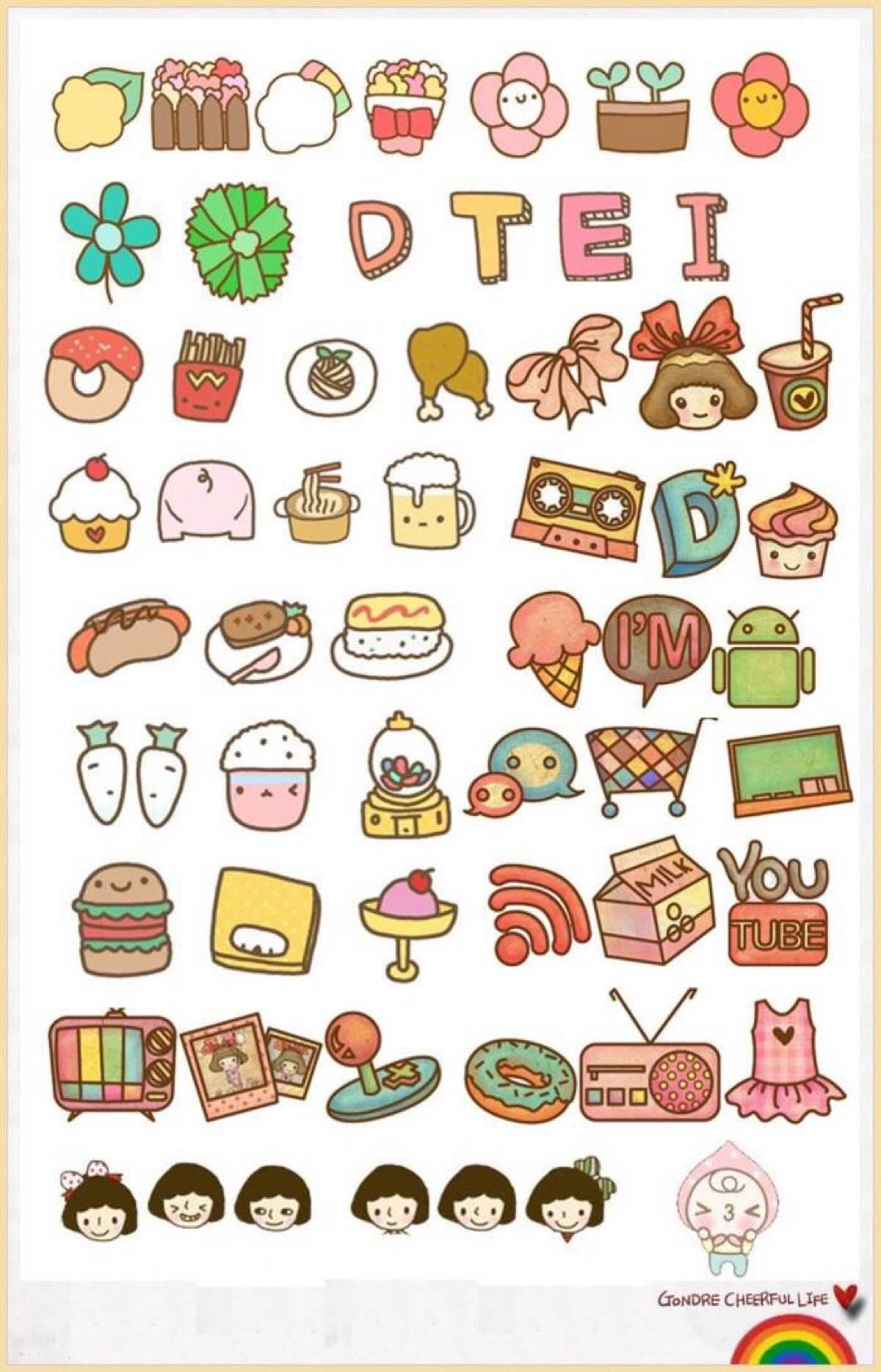 食物简笔画 食物简笔画零食