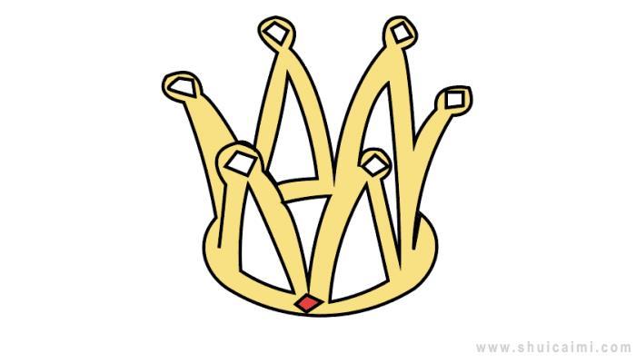 公主皇冠简笔画怎么画 公主皇冠简笔画好看