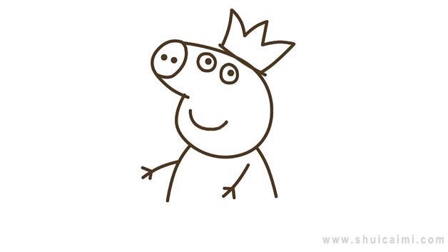 小猪乔治简笔画怎么画 小猪乔治简笔画简单又好看