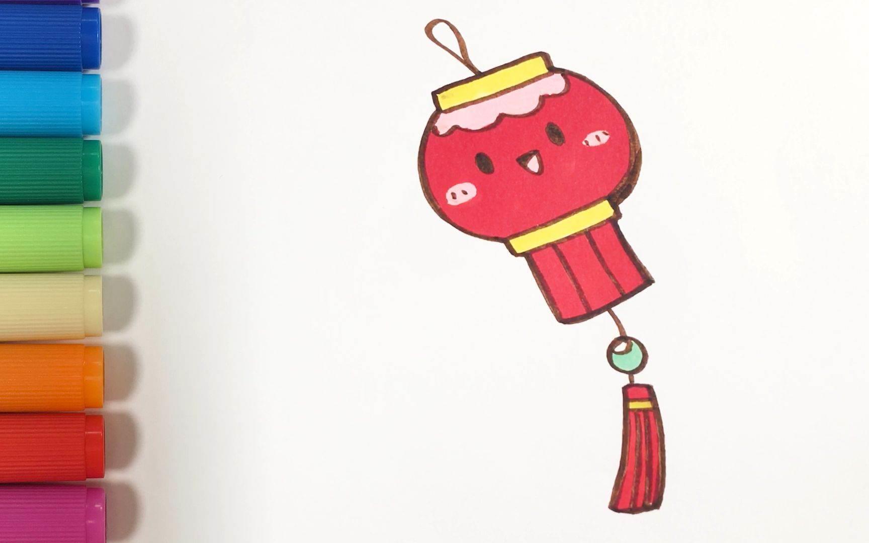 灯笼简笔画 灯笼简笔画儿童画
