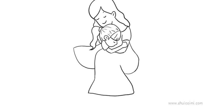 感恩节感恩父母儿童画怎么画 感恩节感恩父母简笔画图片