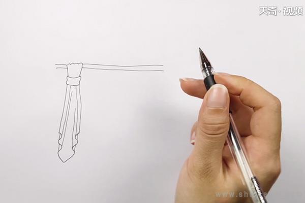 窗帘简笔画怎么画 窗帘简笔画简单