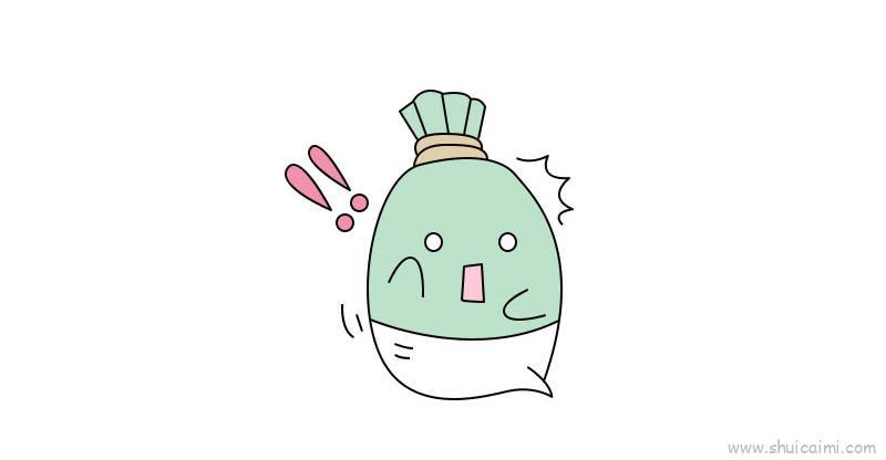 可爱表情包儿童画怎么画 可爱表情包简笔画图片
