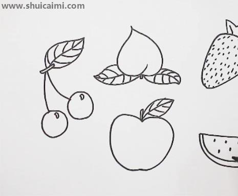 水果简笔画怎么画 水果简笔画简单又好看