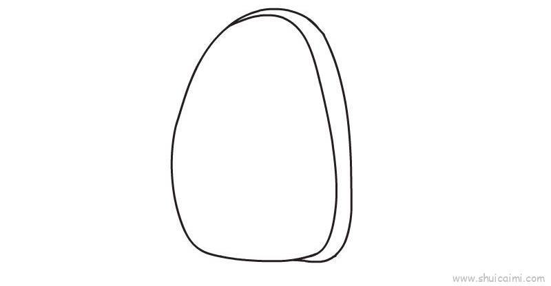 手提箱儿童画怎么画 手提箱简笔画步骤