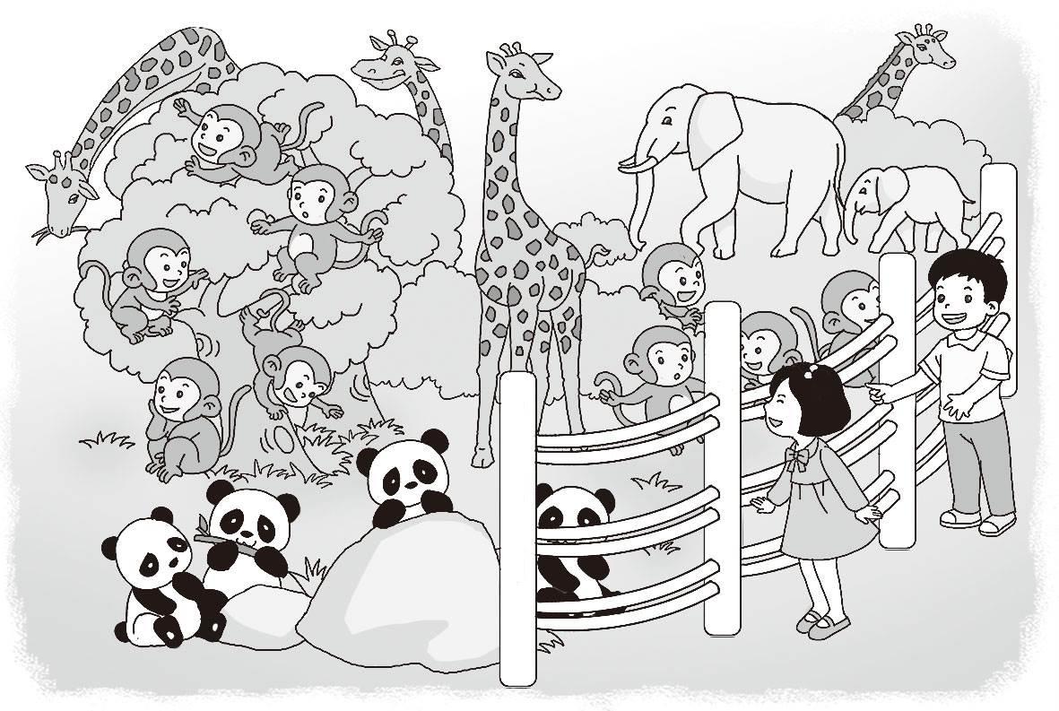 放学简笔画动物素材 放学简笔画动物图片