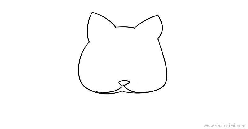 猫妖面具儿童画怎么画 猫妖面具简笔画简单又好看