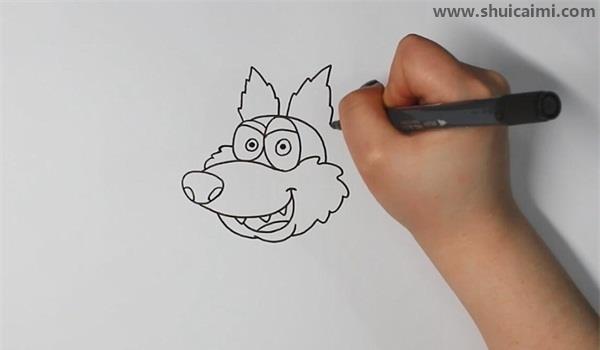 狼简笔画怎么画 狼简笔画简单
