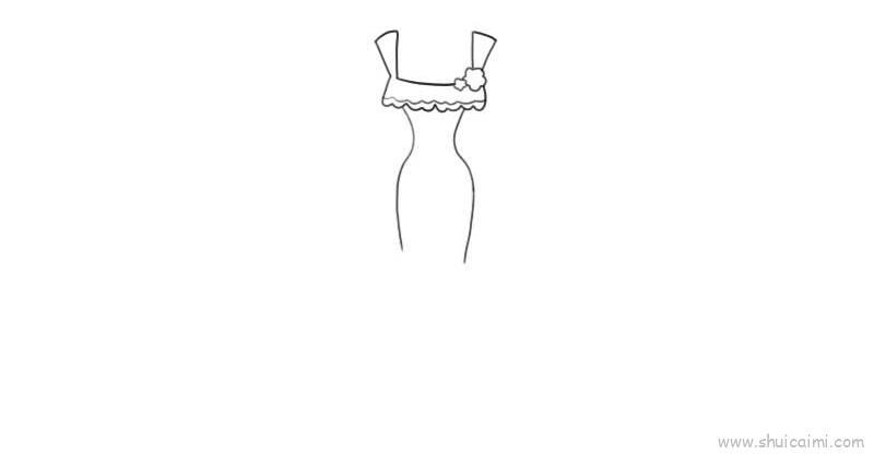 礼服儿童画怎么画 礼服简笔画简单又好看
