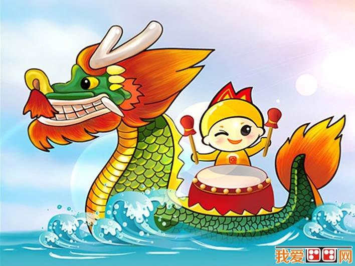 端午节赛龙舟卡通图片大全 关于端午节的儿童简笔画怎么画 端午节赛龙舟卡通图片大全 关于端午节的儿童简笔画图片大全