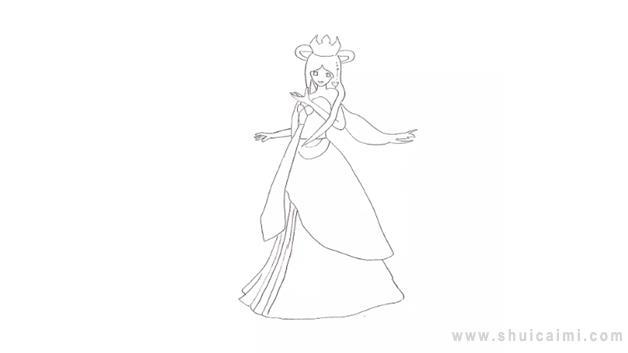 叶罗丽精灵梦简笔画怎么画 叶罗丽精灵梦简笔画图片