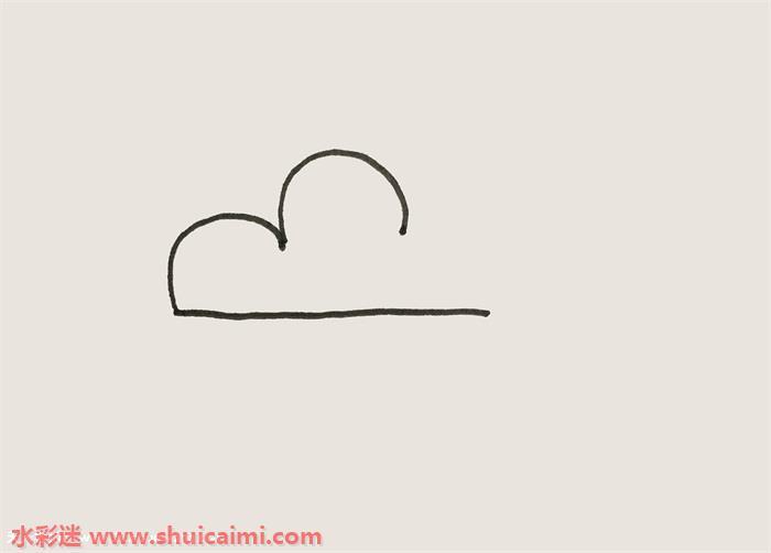 白云怎么画 白云简笔画彩色