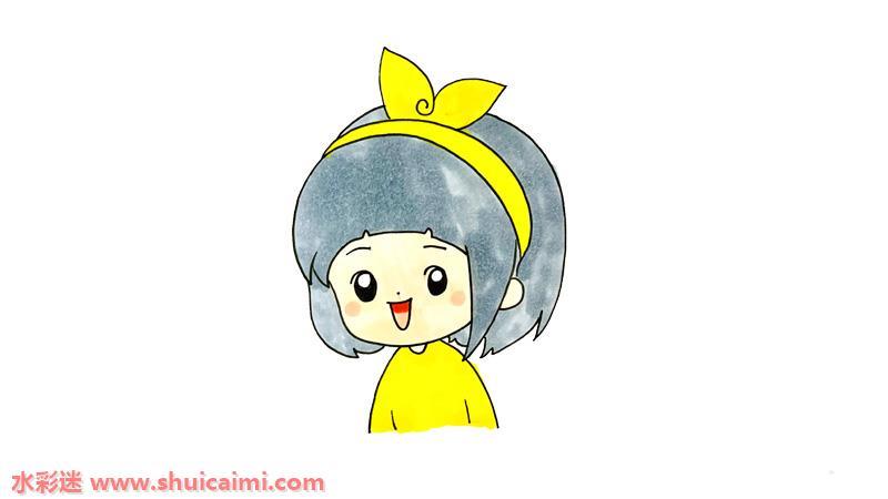 狄淇儿怎么画 狄淇儿简笔画画法