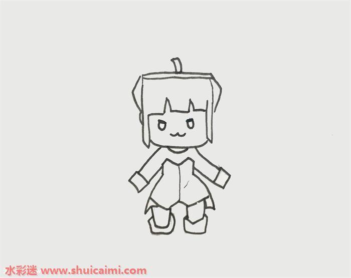 幻音简笔画教程:幻音怎么画简单又漂亮