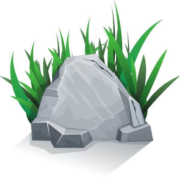 石头简笔画 石头简笔画大全简单漂亮