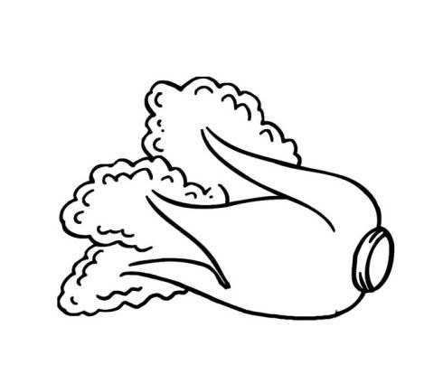 菜简笔画图片大全 水果蔬菜简笔画图片大全