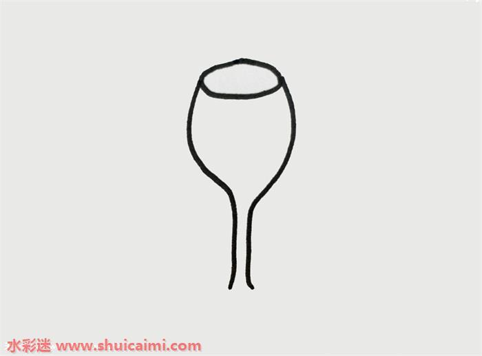 酒杯简笔画怎么画画法