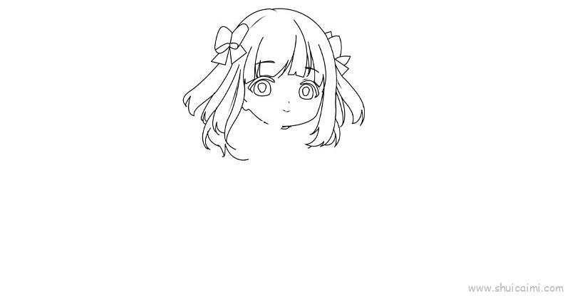动漫少女儿童画怎么画 动漫少女简笔画简单又好看