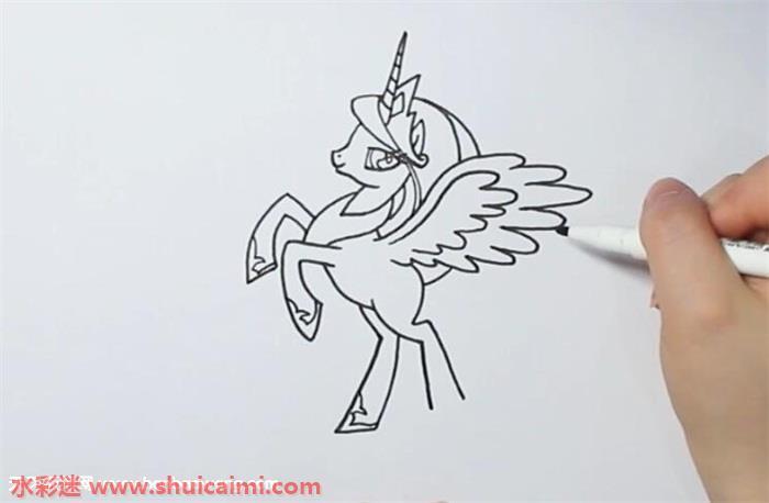 宇宙公主怎么画 宇宙公主简笔画图片