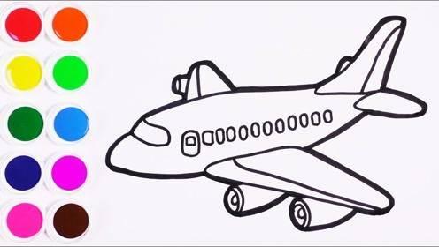 飞机简笔画 飞机简笔画儿童简笔画