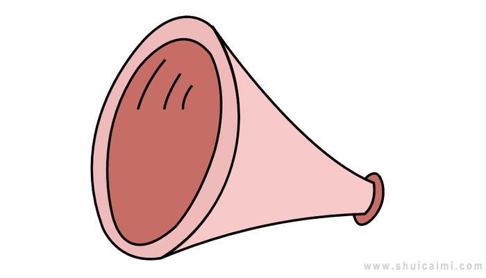​喇叭简笔画怎么画 ​喇叭简笔画图片