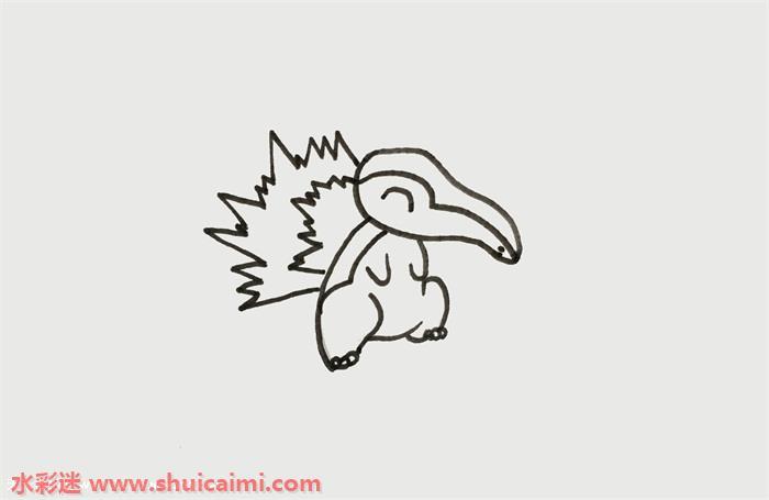 火球鼠怎么画 火球鼠简笔画简单易画