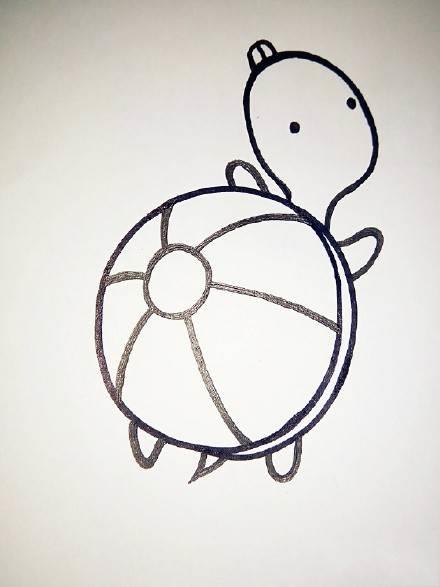 乌龟简笔画 乌龟简笔画儿童简笔画