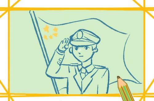 爱国简笔画 爱国简笔画 小学生