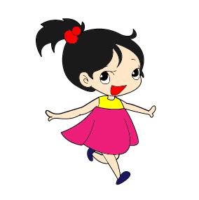 女孩萌简笔画怎么画 女孩萌简笔画顺序