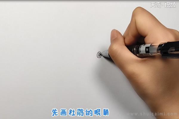 杜鹃简笔画怎么画 杜鹃简笔画图片大全