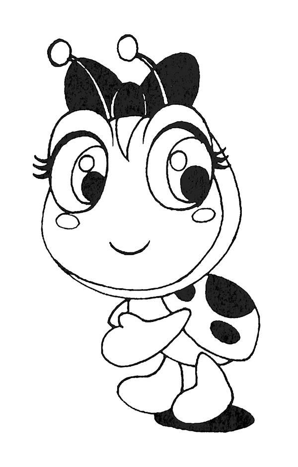 七星瓢虫简笔画 七星瓢虫简笔画图片大全