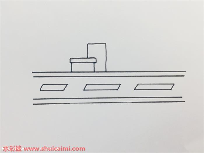 城市怎么画 城市简笔画步骤图