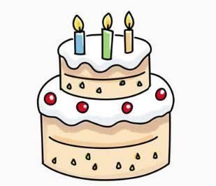 生日简笔画 生日简笔画手绘