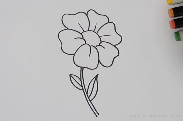 花简笔画怎么画 花简笔画简单又好看