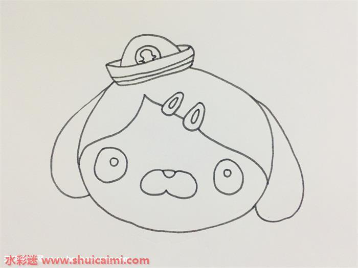 达西西怎么画 达西西简笔画简单好看