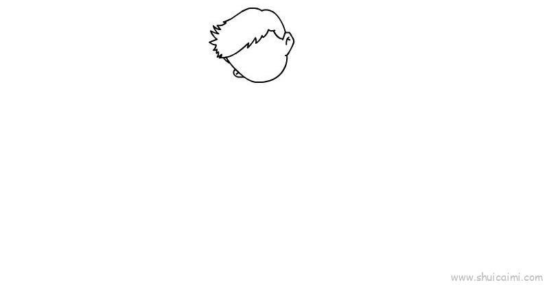 男孩儿童画怎么画 男孩简笔画简单又好看