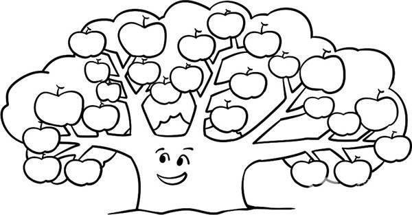 秋天的果实简笔画 秋天的果实简笔画幼儿园