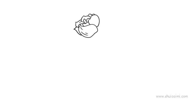 栀子花儿童画怎么画 栀子花简笔画画法