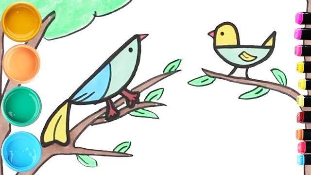 小鸟图片简笔画 小鸟简笔画