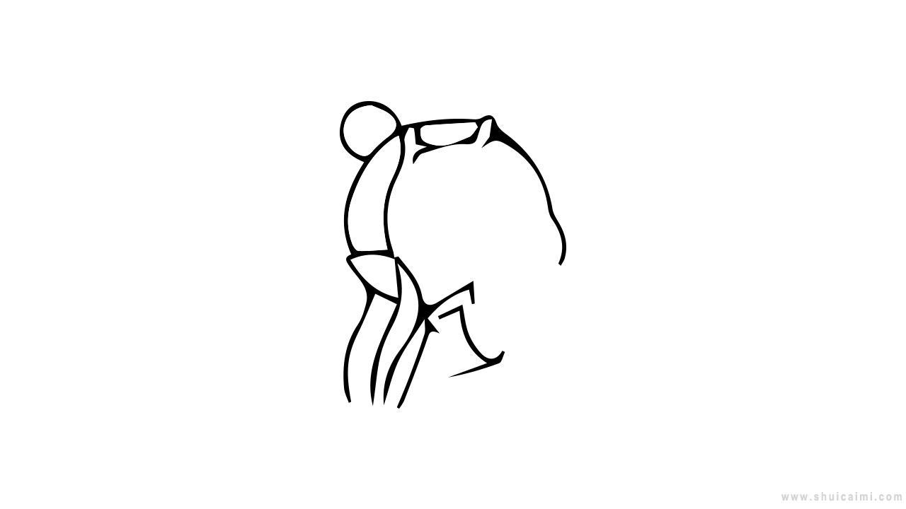 熬丙简笔画怎么画 熬丙简笔画简单