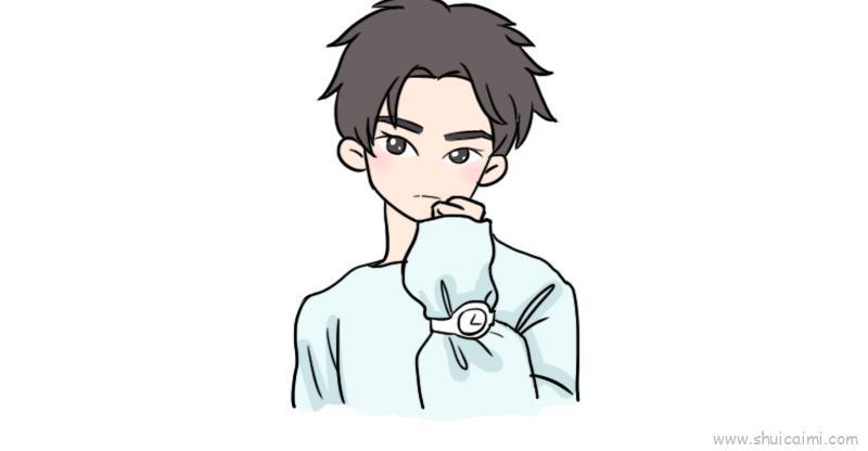 易烊千玺儿童画怎么画 易烊千玺简笔画简单