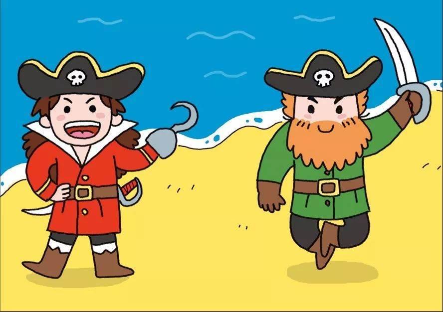 海盗简笔画图片大全 海盗简笔画图片大全大图