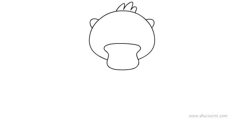 鸭嘴兽儿童画怎么画 鸭嘴兽简笔画步骤