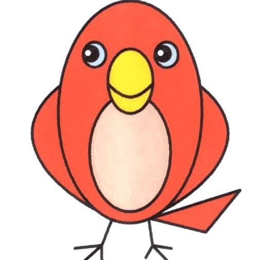 小鸟简笔画图片大全 小鸟简笔画图片大全彩色