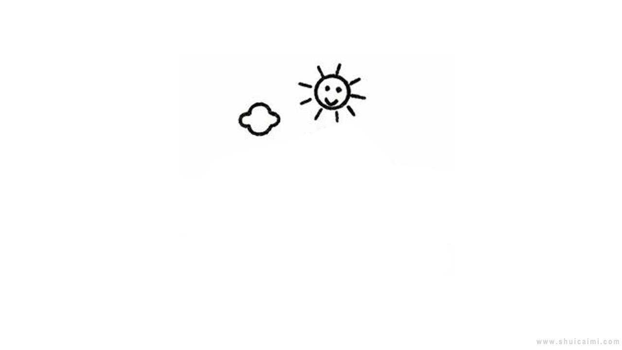 稻田简笔画怎么画 稻田简笔画顺序