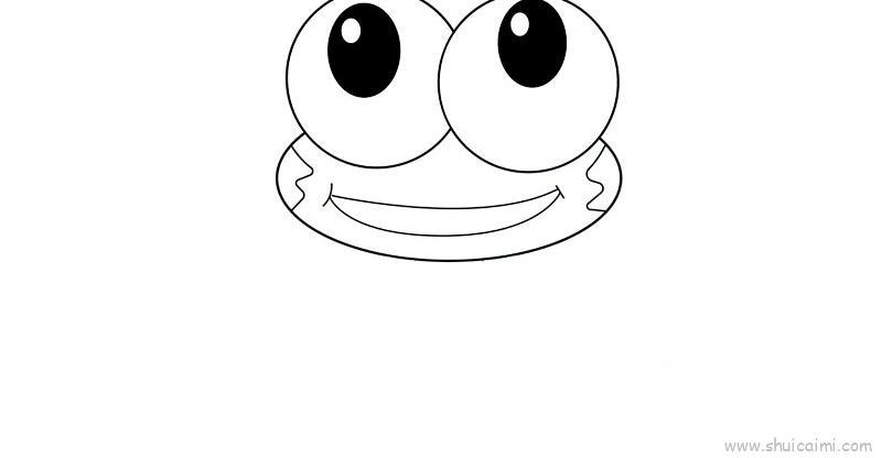青蛙儿童画怎么画 青蛙简笔画顺序