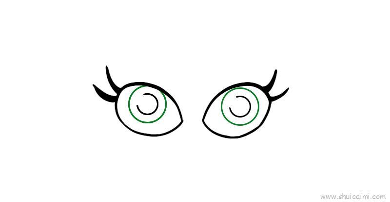 眼睛儿童画怎么画 眼睛简笔画图片大全