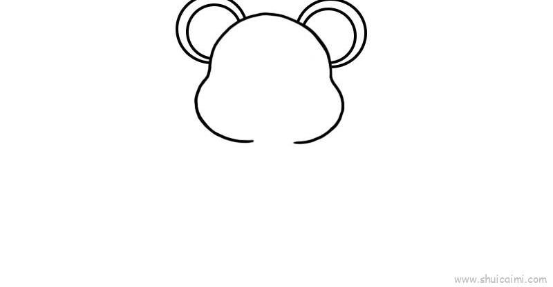 老鼠送福儿童画怎么画 老鼠送福简笔画图片大全