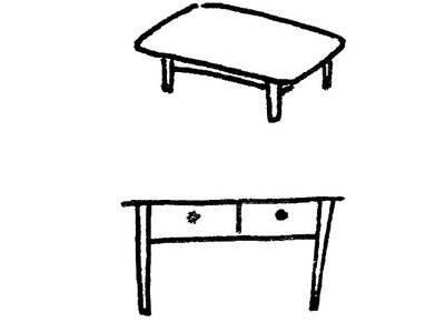 板凳简笔画 板凳简笔画儿童画